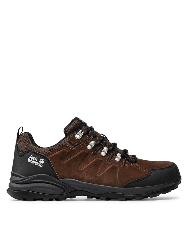 

Треккинговые кроссовки Refugio Texapore Low M 4049851 Jack Wolfskin, коричневый