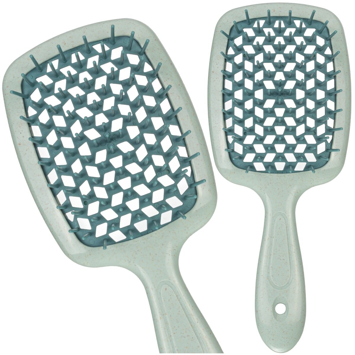 

Квадратная щетка для волос, синяя Inna Marka