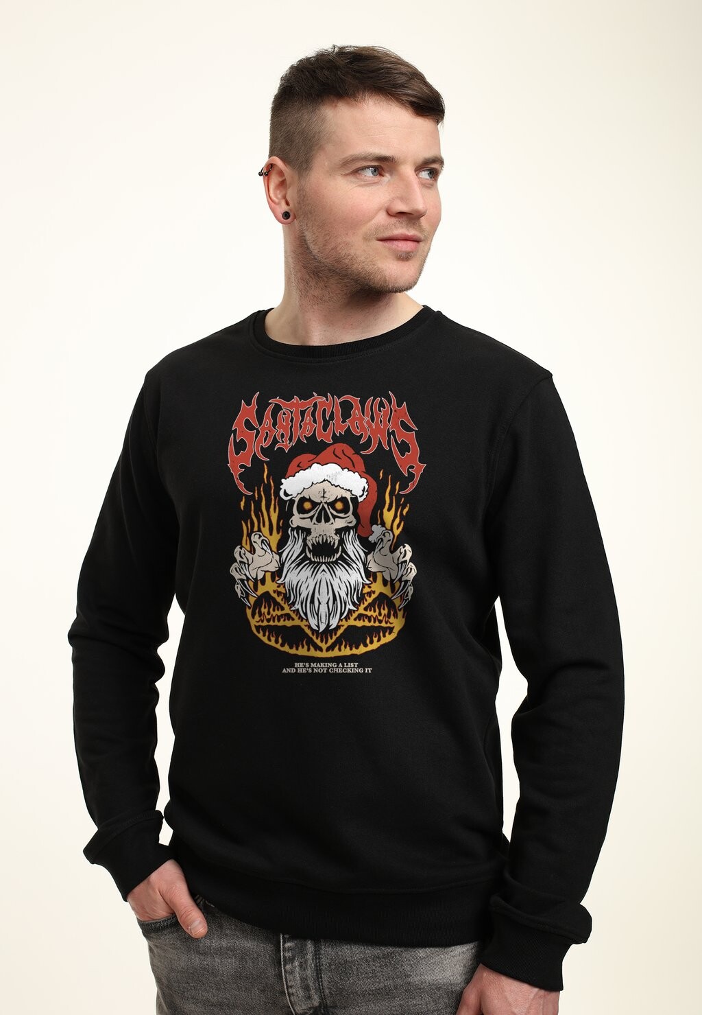 

Толстовка SANTA CLAWS Henry Tiger, черный