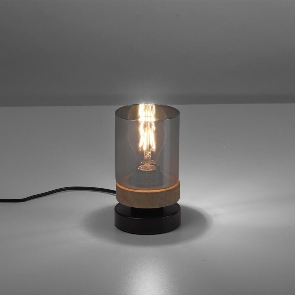 

Настольная лампа Just Light Pasqual черного цвета с естественным светом E27, черный