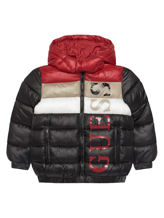 

Зимняя куртка regular fit N5BL09 WEGY0 Guess, черный