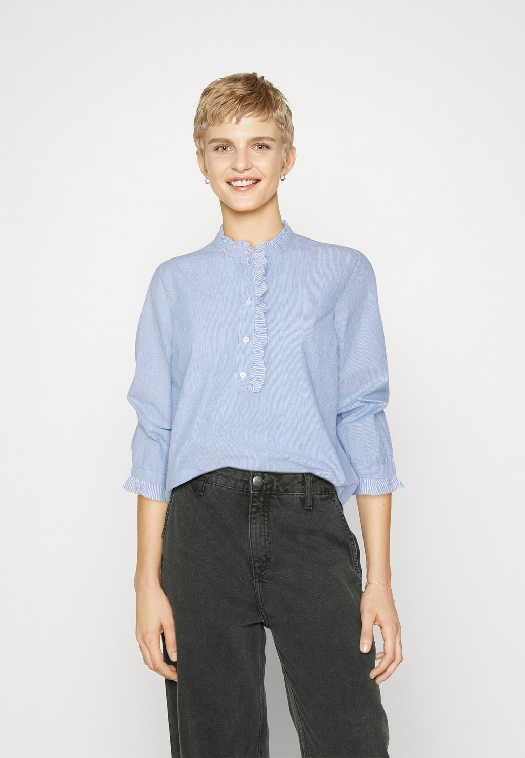 

Блуза VMIRIL Vero Moda, светло-голубой