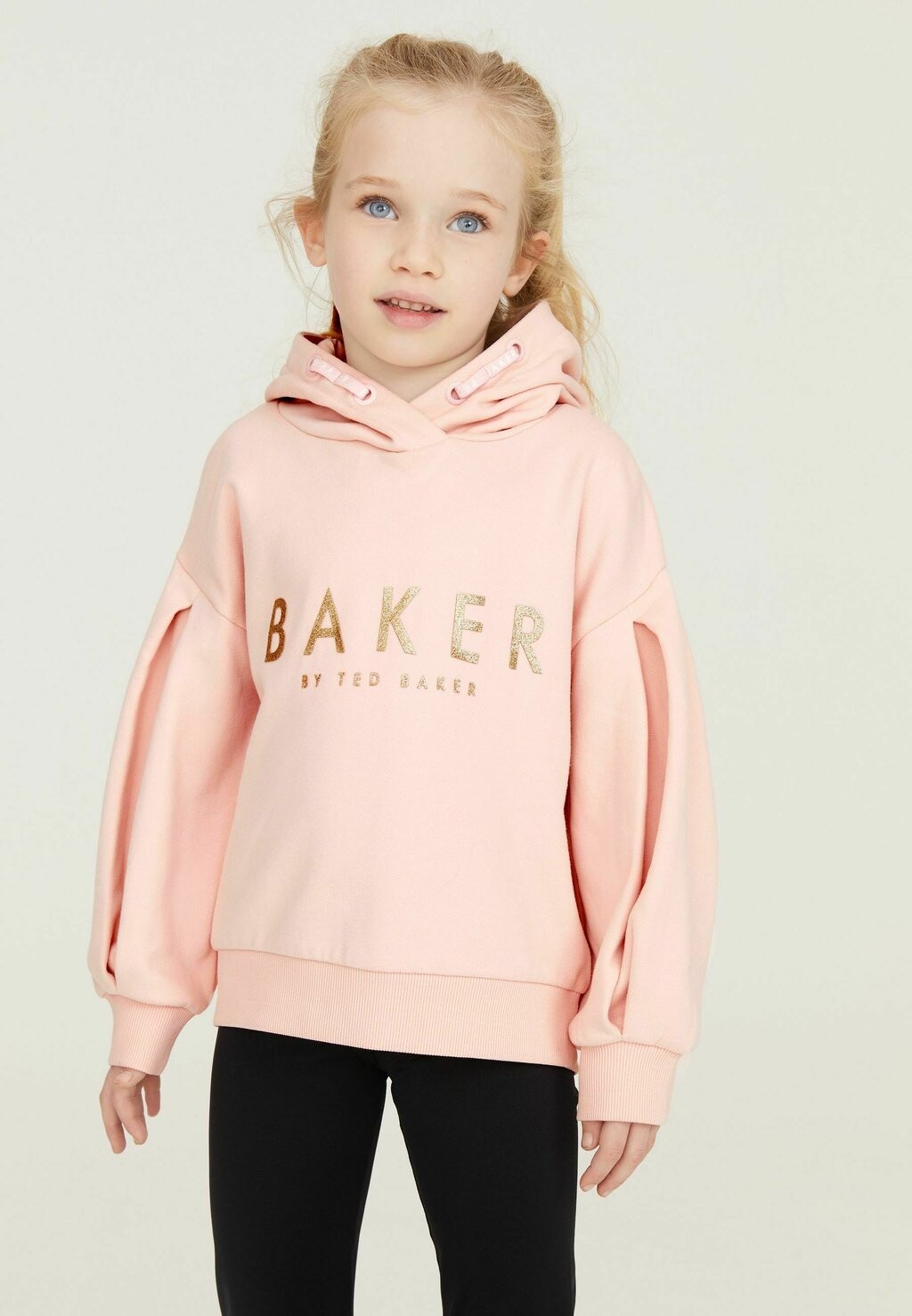 

Толстовка BAKER BY TED BAKER PINK LOGO HOODIE, цвет pink