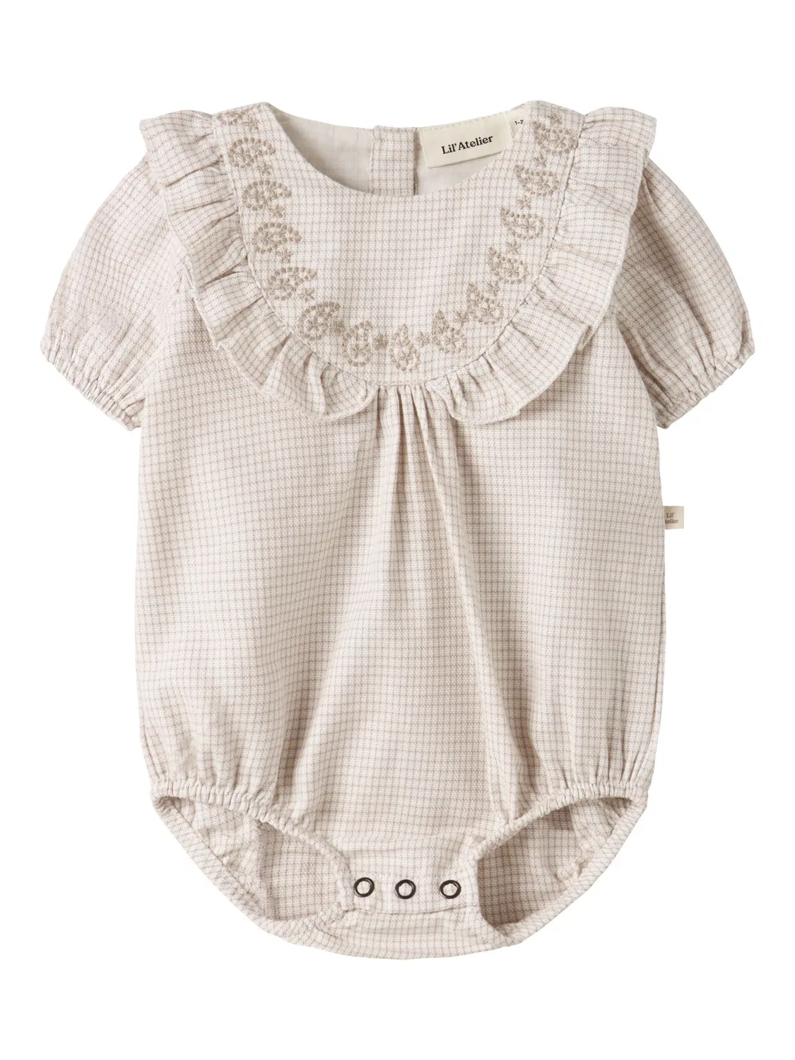 Комбинезон/Боди Lil'Atelier, Wool White