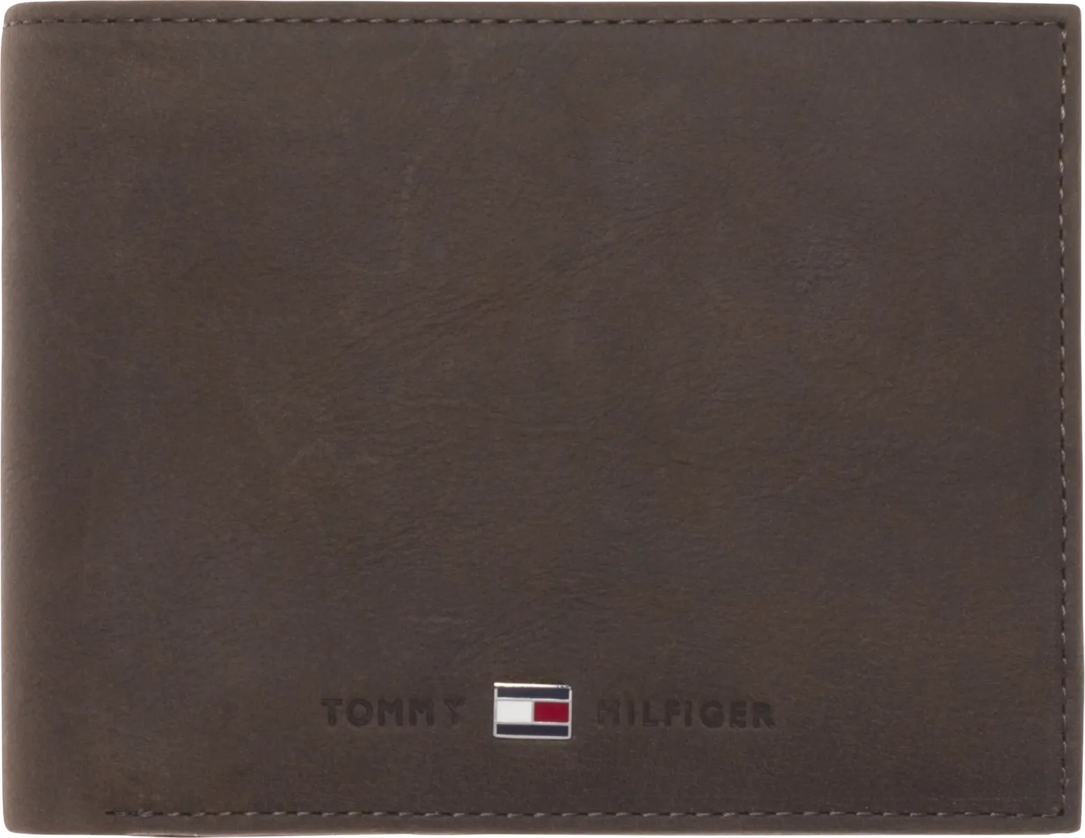 

Кошелек Tommy Hilfiger "JOHNSON CC FLAP AND COIN POCKET", выполнен из высококачественной кожи, коричневый