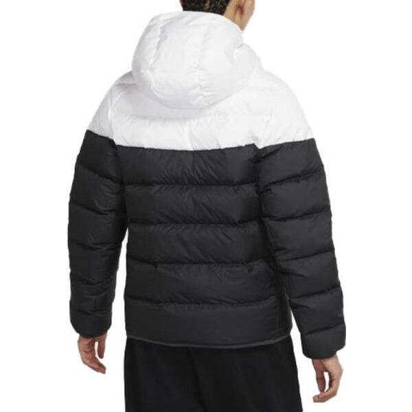Пуховик Nike Sportswear NSW Down Fill Casual Sports Hooded Jacket Down Jacket Black, черный — фото 4