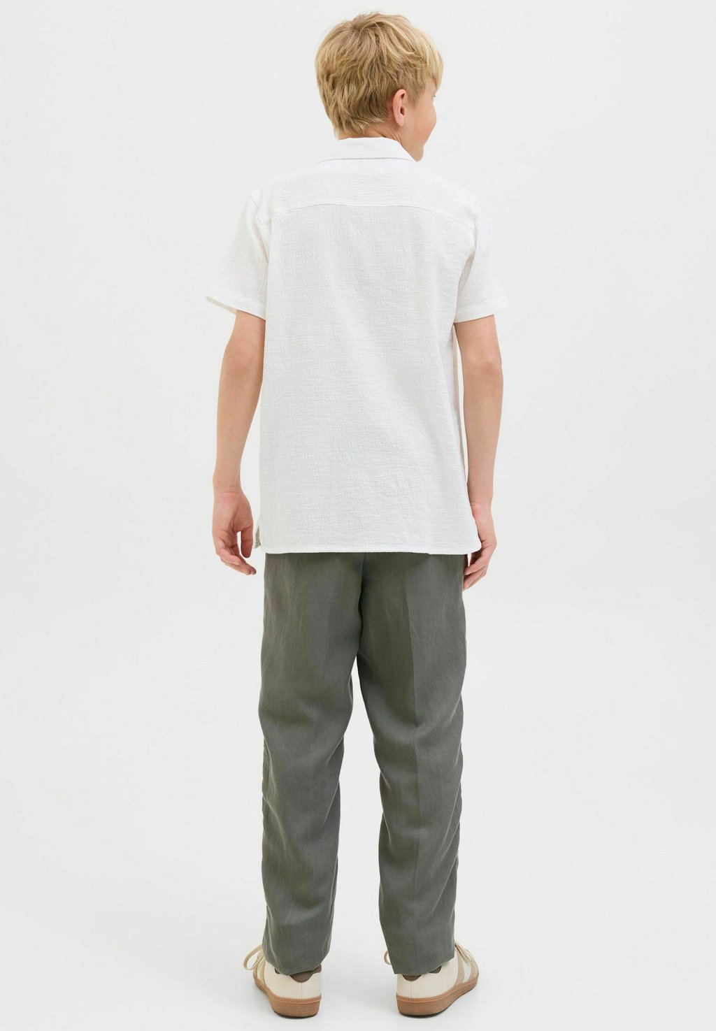 Брюки LOOSE FIT LOOSE FIT Jack & Jones Junior, зеленый — фото 3