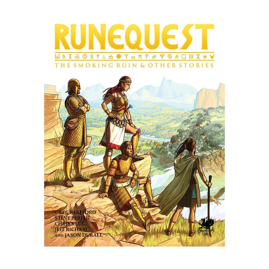 

Smoking Ruin and Other Stories, RuneQuest (Chaosium), твердый переплет