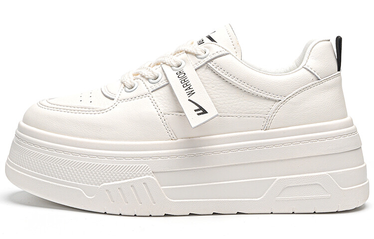 

Кроссовки WARRIOR Skateboard Shoes Women's Low-Top White, Белый, Кроссовки WARRIOR Skateboard Shoes Women's Low-Top White