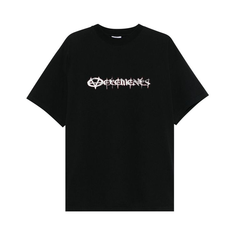 

Футболка Vetements Reaper Regular T-Shirt 'Black', черный