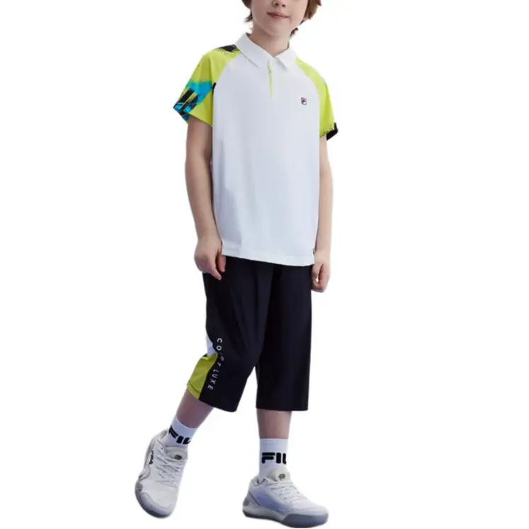 FILA KIDS Повседневная спортивная одежда jade white для подростков — фото 3