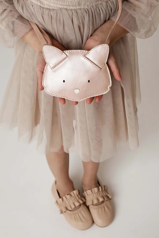 

Детская кожаная сумка Blinc Purse Cat Donsje, розовый