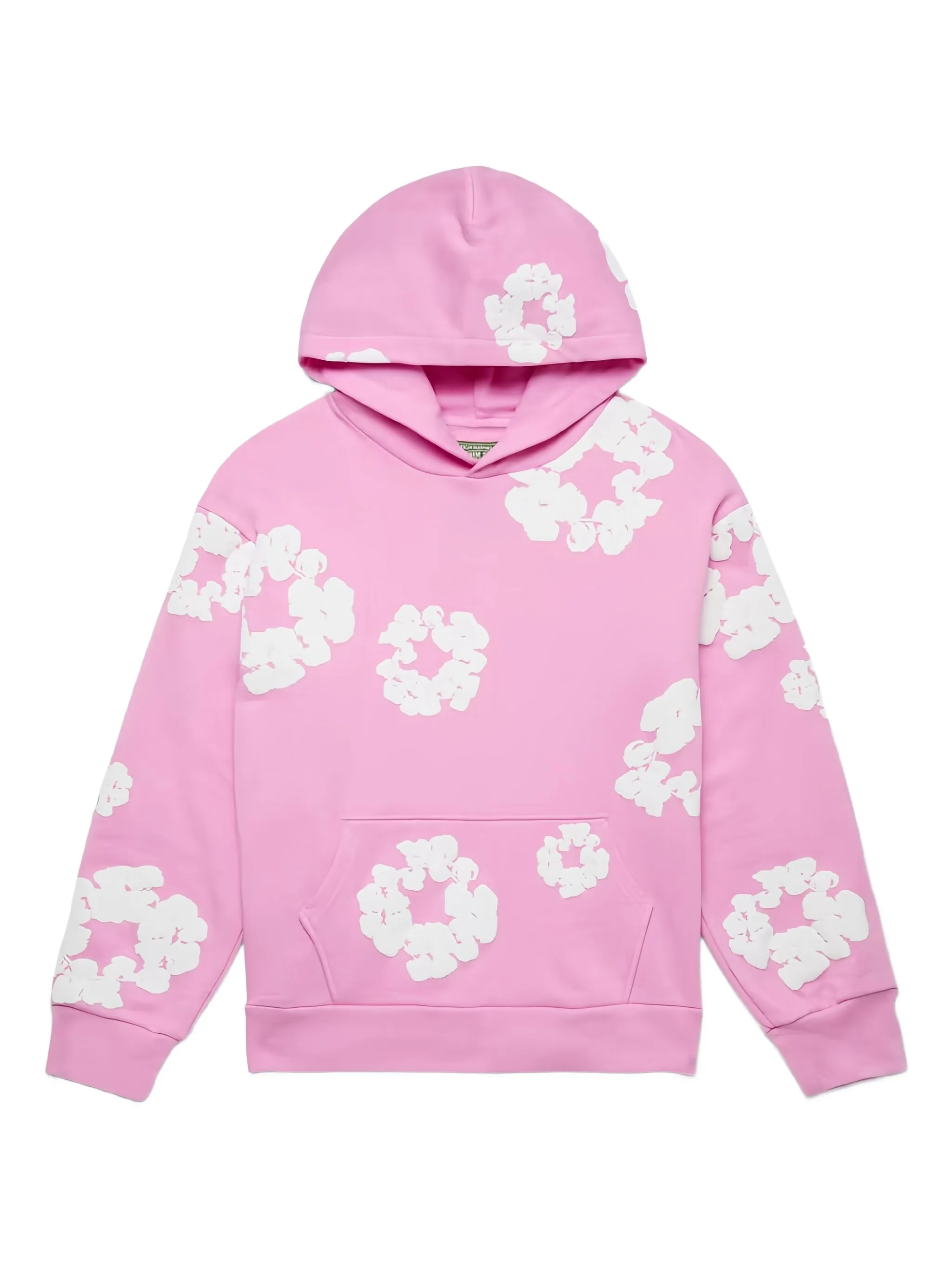 

Худи с длинными рукавами и принтом Denim Tears, розовый