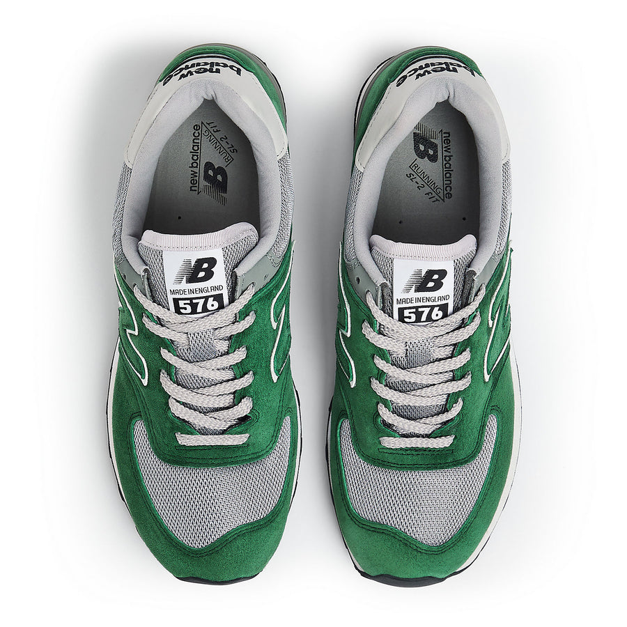 Кроссовки New Balance 576 Made in England 'Eden', зеленый — фото 4