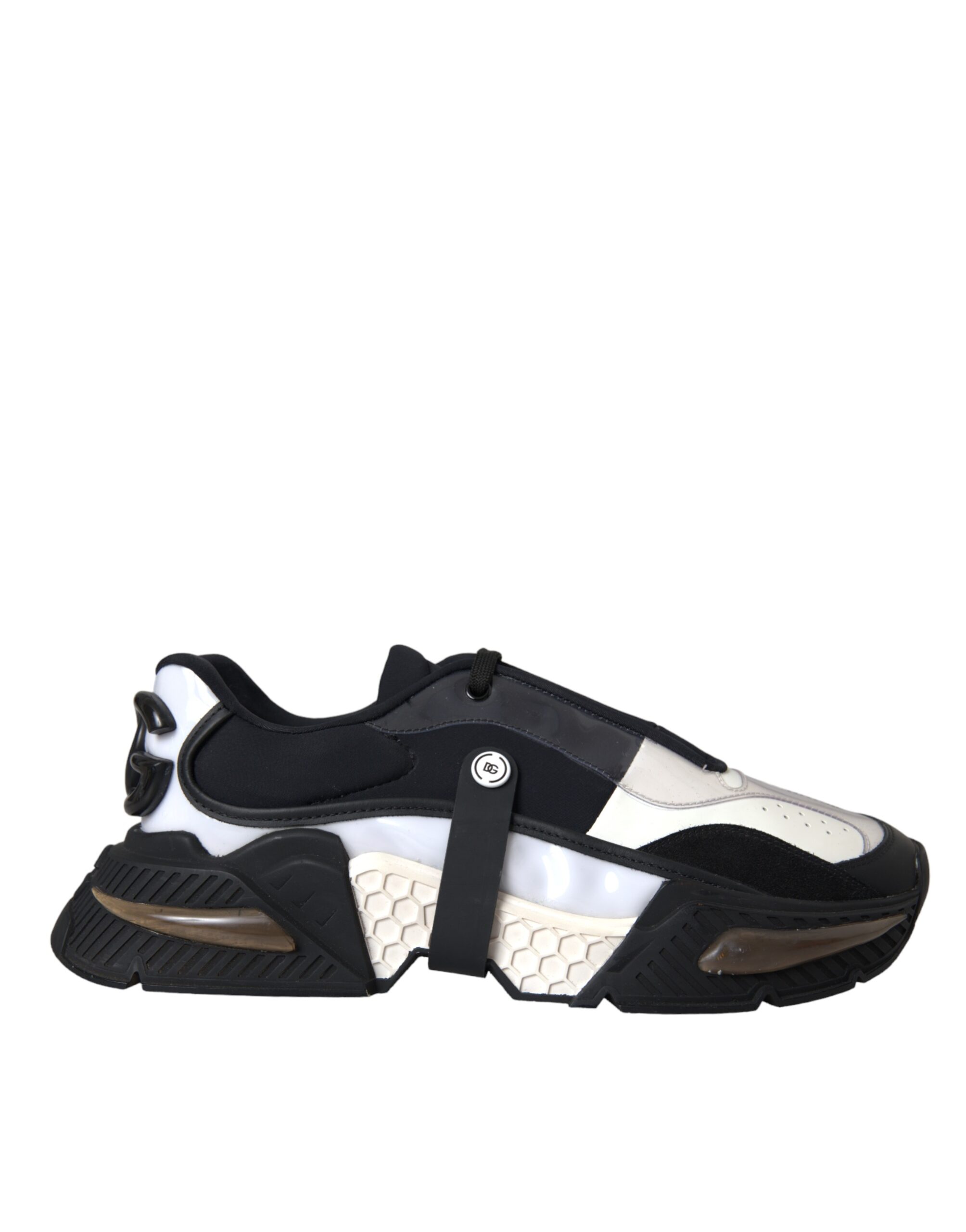 

Черные кроссовки Airmaster Panelled Low Top для мужчин Dolce & Gabbana, черно-белый