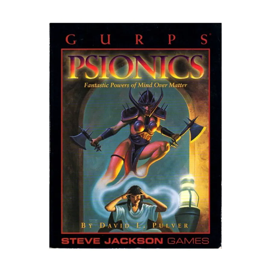 

Psionics (3rd Printing), GURPS (1st-3rd Edition) - Rules Supplements, мягкая обложка