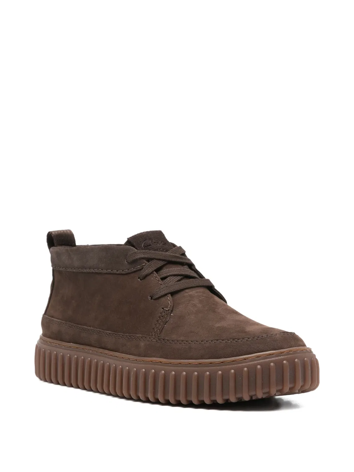Ботинки Torhill Lace Hi на шнуровке Clarks Originals, коричневый — фото 2