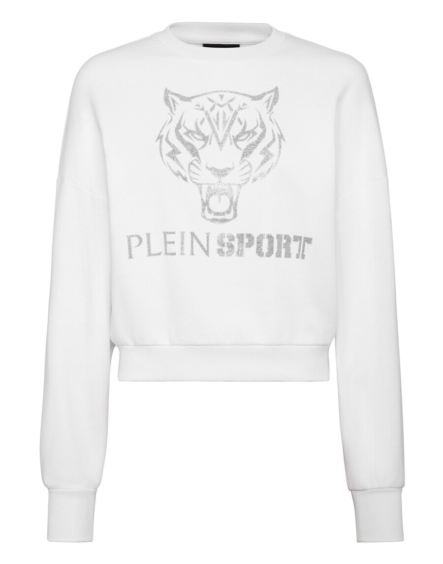 

Свитер Plein Sport Sweatshirt Tiger, белый