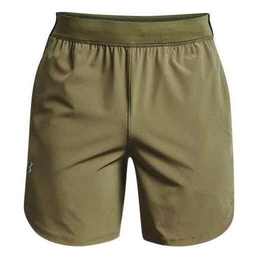 

Шорты stretch woven shorts 'olive green' Under Armour, зеленый