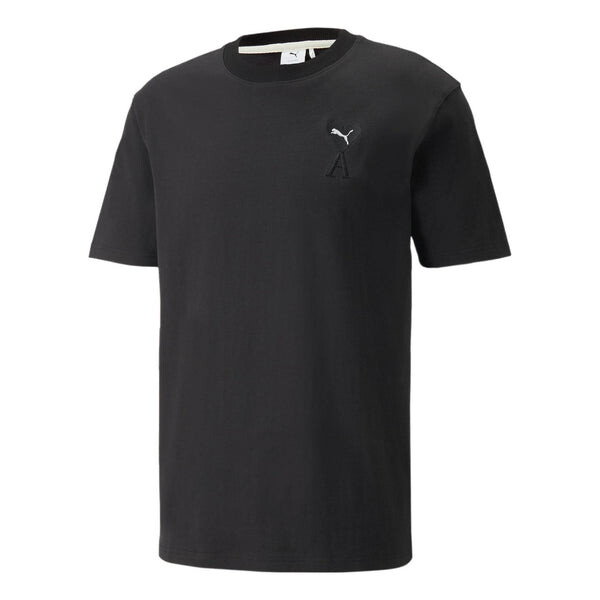 

Футболка x ami graphic t-shirt 'black' Puma, черный