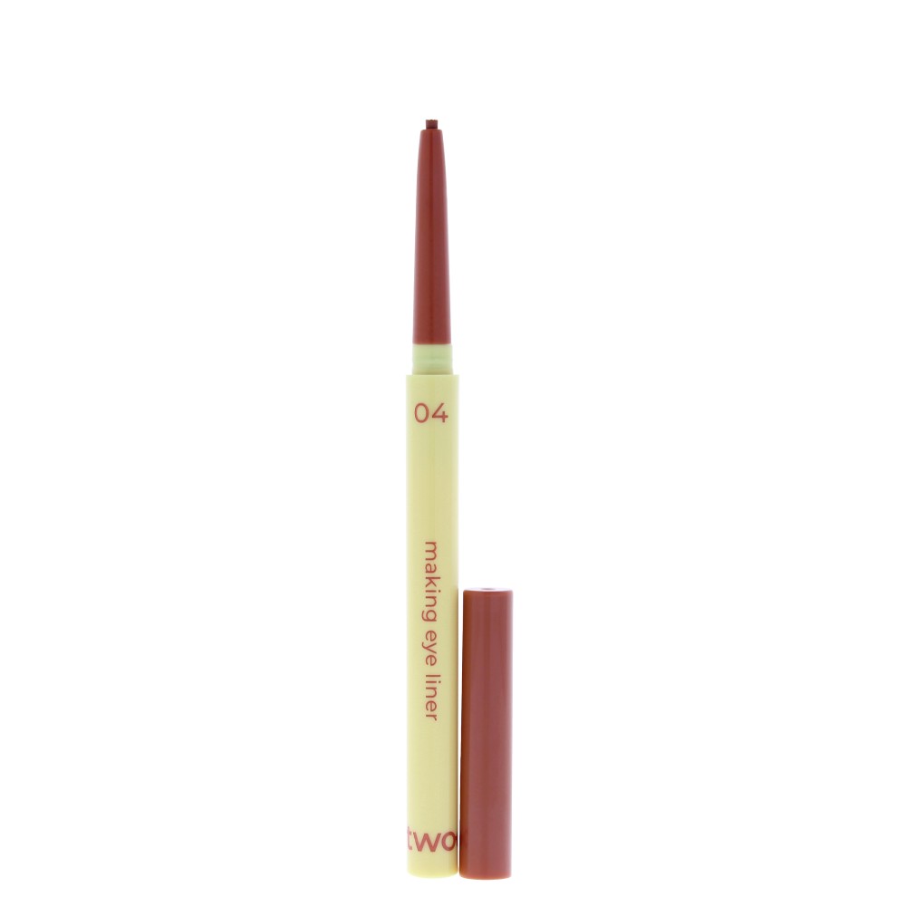 Подводка для глаз Making Eye Liner - 04 Warm Salmon от Two Edit для женщин - 0,004 унции, прозрачный — фото 2
