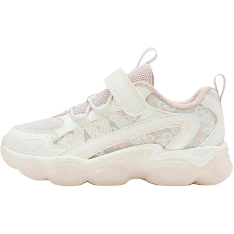 

Дышащие низкие кроссовки для детей от 3 до 7 лет QIAODAN, розовый/белый