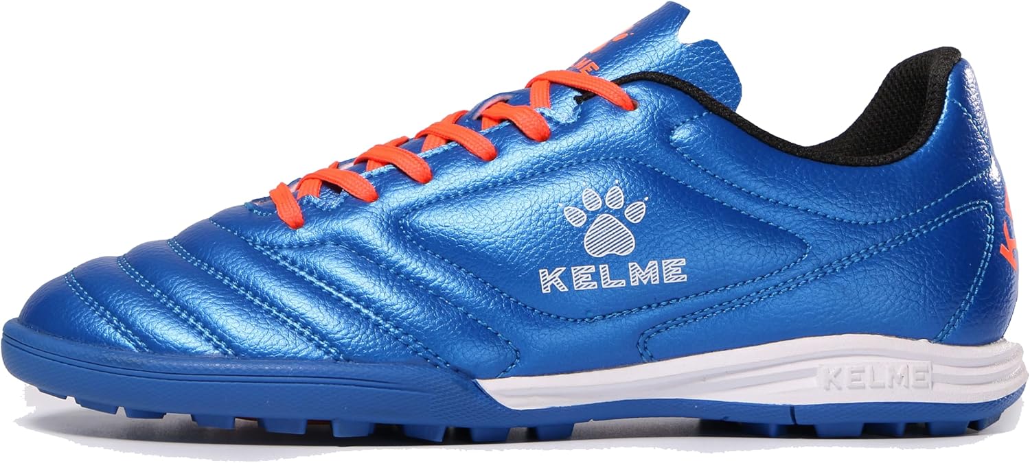 

Мужские футбольные бутсы KELME для искусственного покрытия - футбольная обувь для улицы и зала, унисекс, взрослые размеры - профессиональные футбольные кроссовки - TF, AG и футзальные ботинки, синий