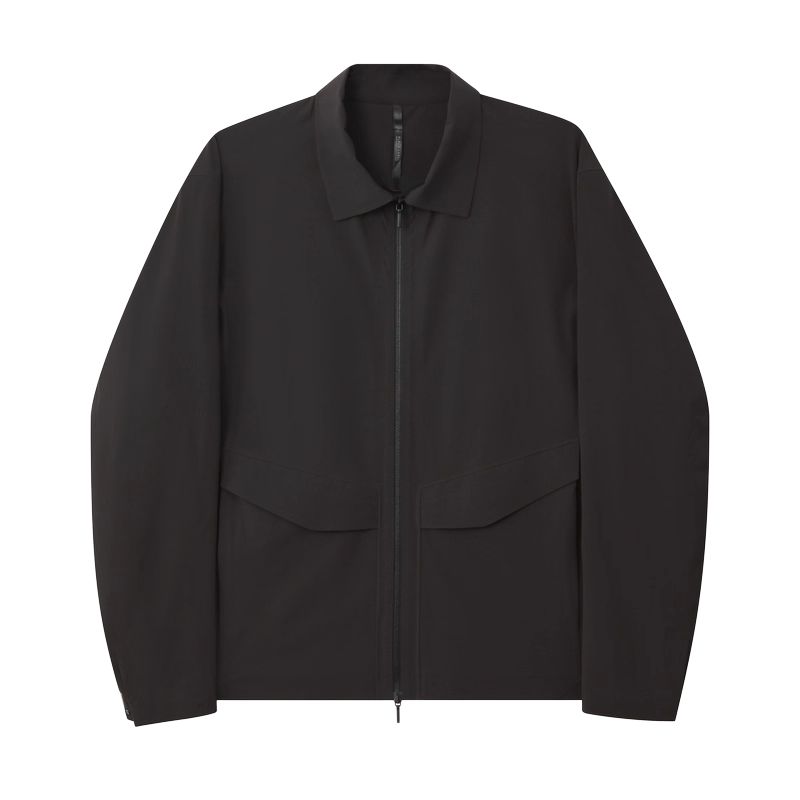 

Мужская куртка с отворотом, средней длины, пилотские Nautica, черный 0tb