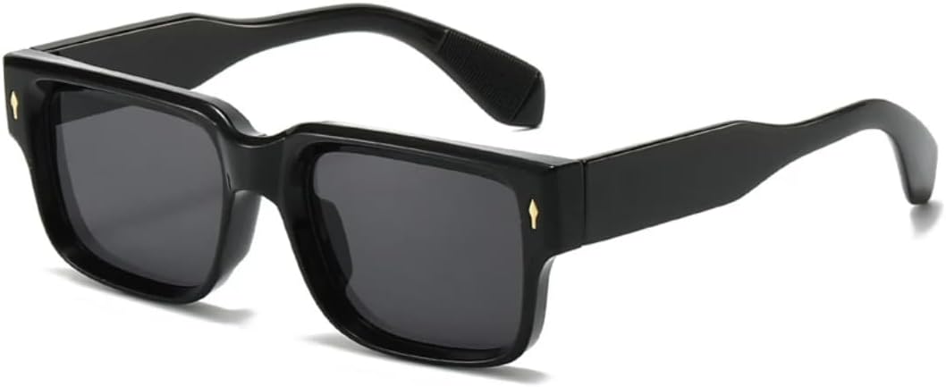 

Популярные модные солнцезащитные очки конфетных цветов для женщин, ретро-очки с заклепками, трендовые солнцезащитные очки градиентного цвета для мужчин, очки с защитой от УФ-излучения UV400 SZVVBKK, Black Grey