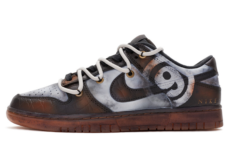 

Кроссовки Nike Dunk Skateboard Shoes Men Low-Top White Black Brown