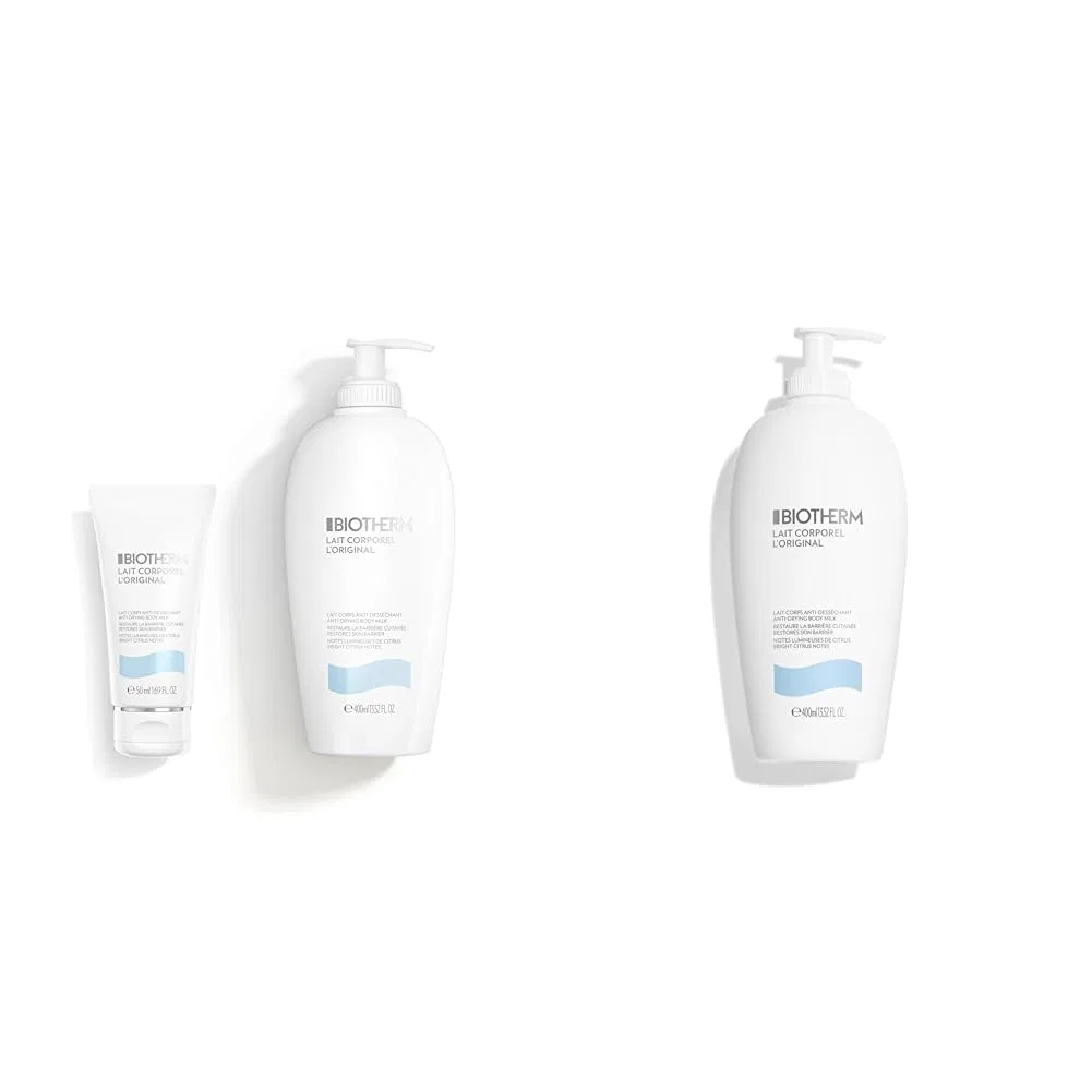 Набор Lait Corporel: лосьон для тела 400 мл, 50 мл и 400 мл Biotherm