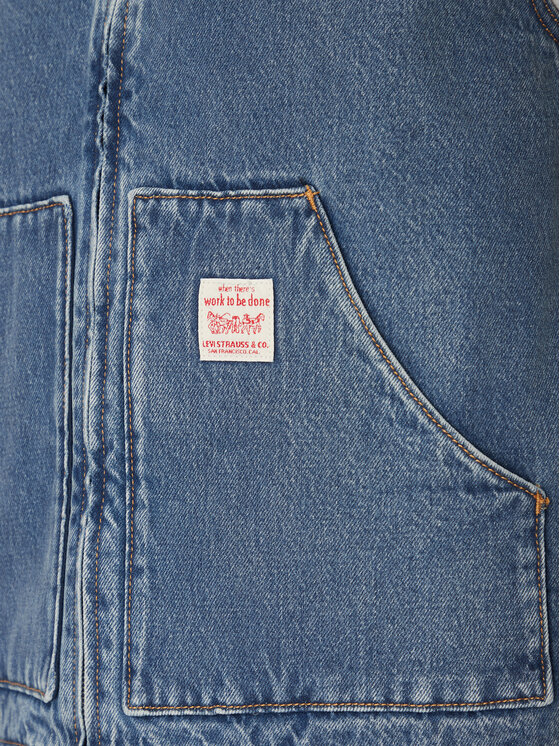 Жилет свободного покроя A8580-0000 Levi'S, синий — фото 4