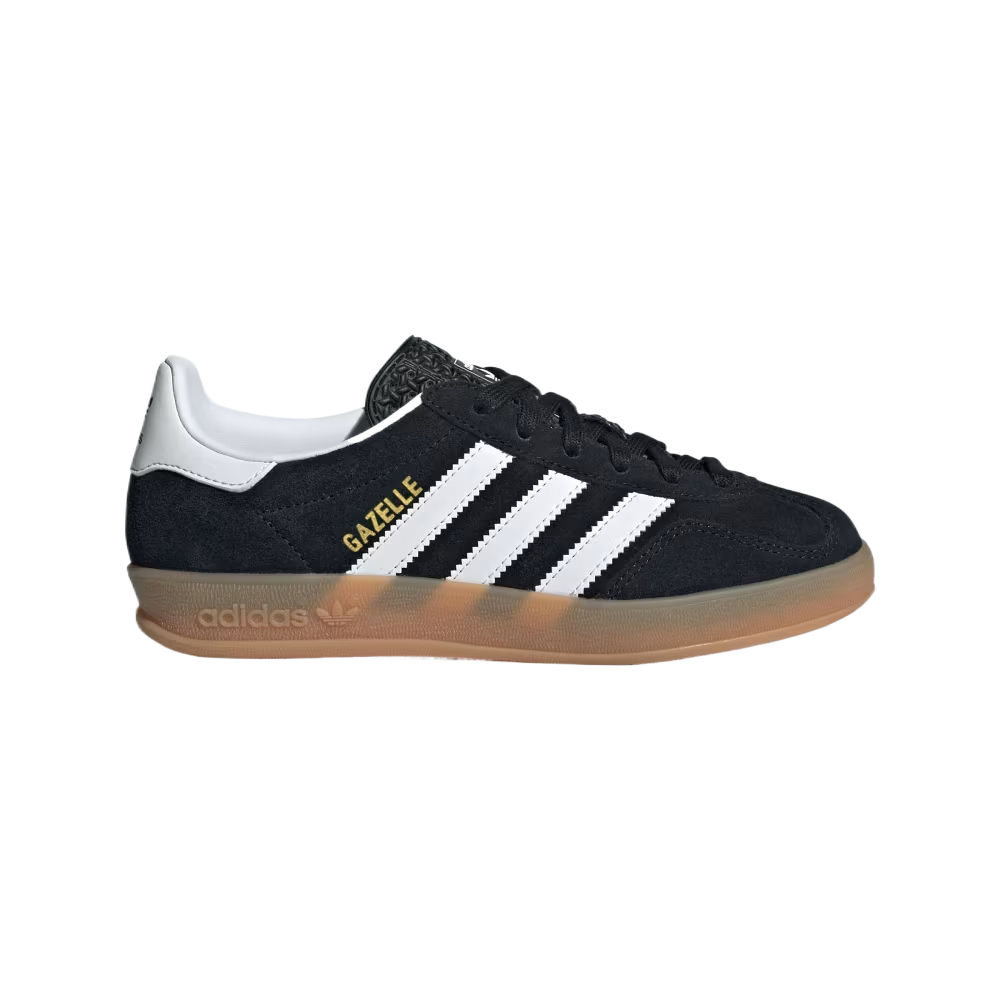 Низкие детские кроссовки для скейтбординга GAZELLE INDOOR для подростков Adidas Originals, черный — фото 2