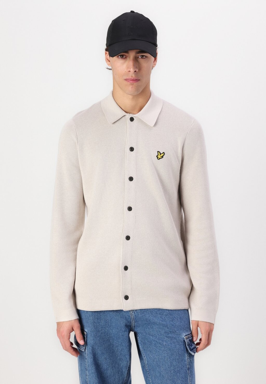 

Кардиган Lyle & Scott, бежевый