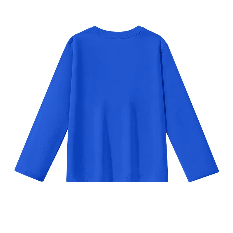 Футболка детская с круглым вырезом PEAK Royal Blue/PK Blue Dunk Small — фото 3