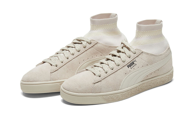 Кеды (WMNS) PUMA Suede Classic Sock Ii 'Cream y' 372562-02, кремовый — фото 3