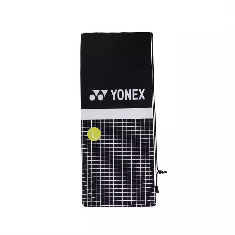 

YONEX Сумка для ракетки для бадминтона, 1-2 шт, наплечная сумка, черный белый, unisex