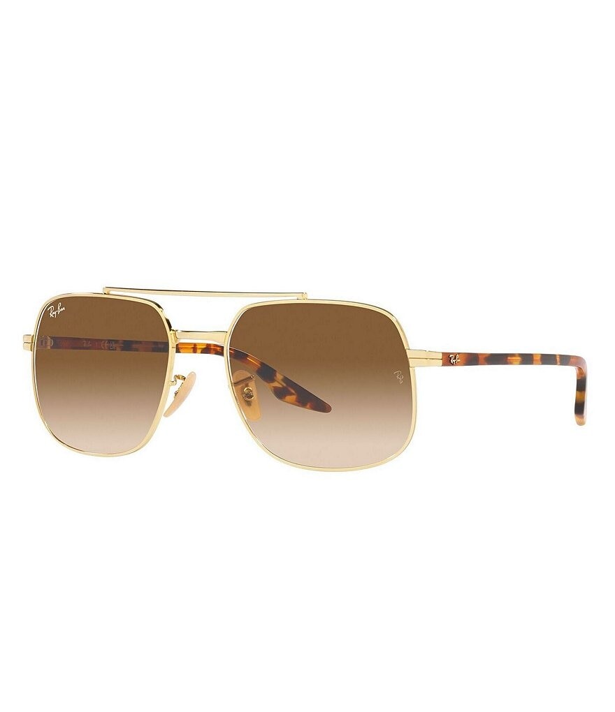 

Квадратные солнцезащитные очки Ray-Ban унисекс RB3699 59 мм, коричневый