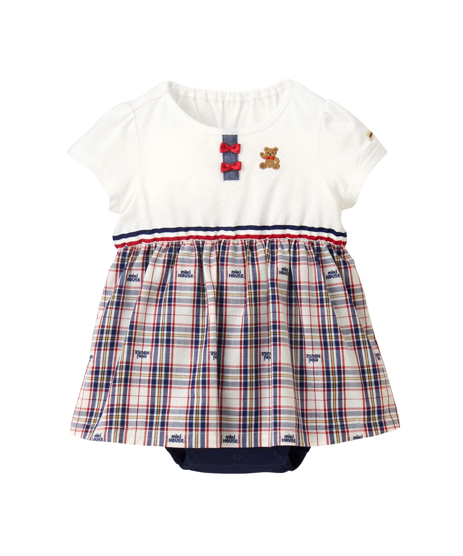 Комбинезон Mikihouse Bear Shortalls