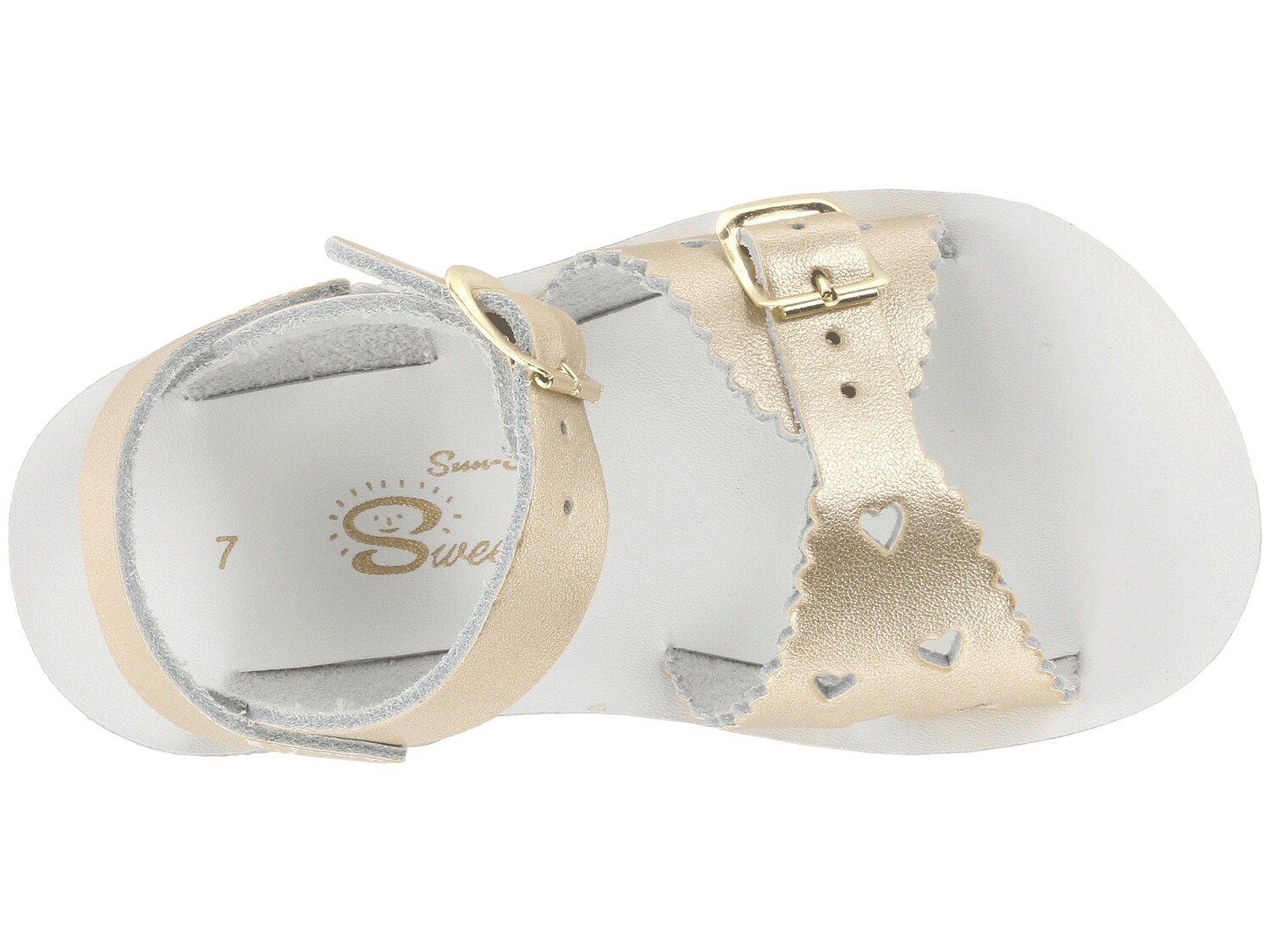 Сандалии Salt Water Sandal by Hoy Shoes Sun-San - Sweetheart (Toddler/Little Kid) — фото 3