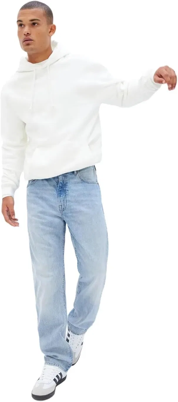 Джинсы прямого кроя GAP, Light Wash