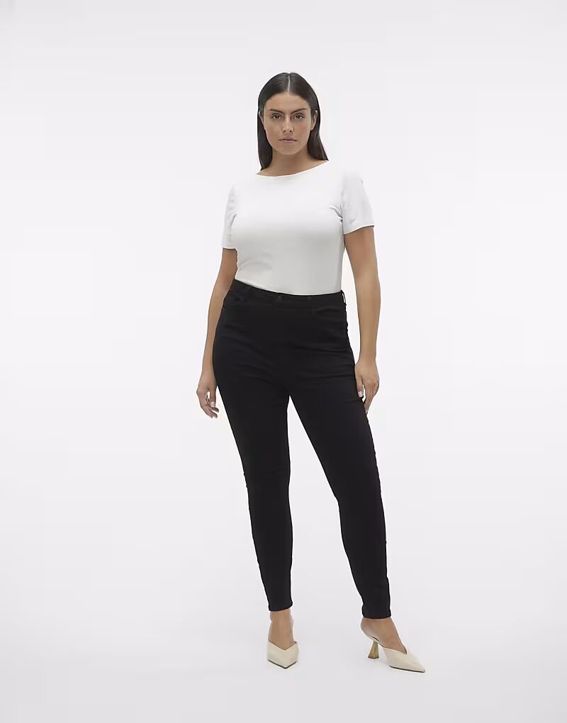 

Джинсы Vero Moda Curve Skinny fit черного цвета