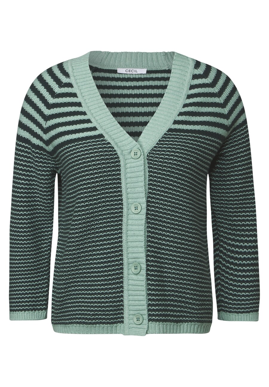 

Вязаный кардиган CECIL, мятный/темно-зеленый
