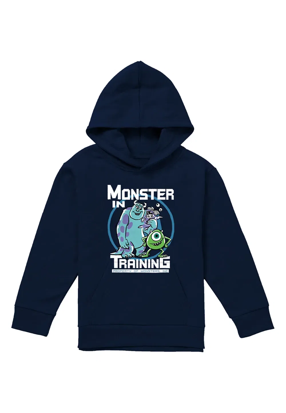Детский худи Disney Monsters In Training, темно-синий, темно-синий — фото 4