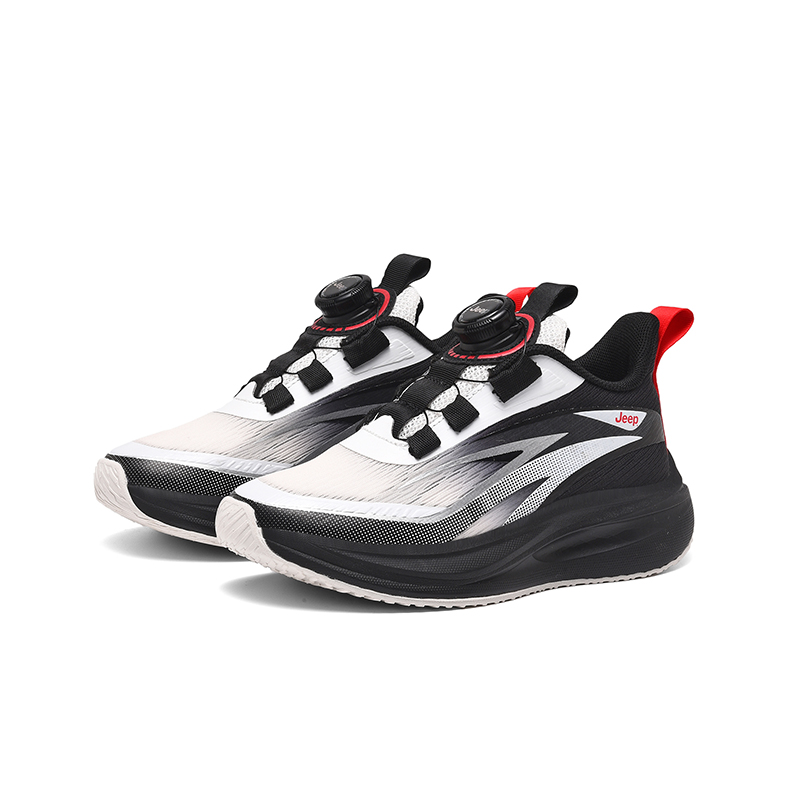 Детские кроссовки для бега Low top с амортизацией, поддержкой, дышащие, легкие, устойчивые к истиранию Jeep, бежевый burgundy — фото 4