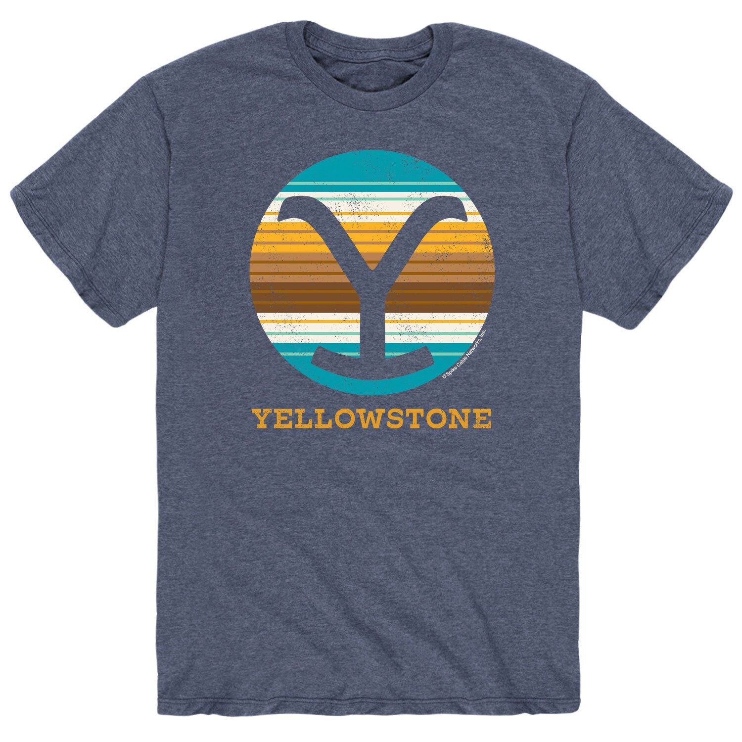 

Мужская футболка-одеяло Yellowstone Y Brand Licensed Character