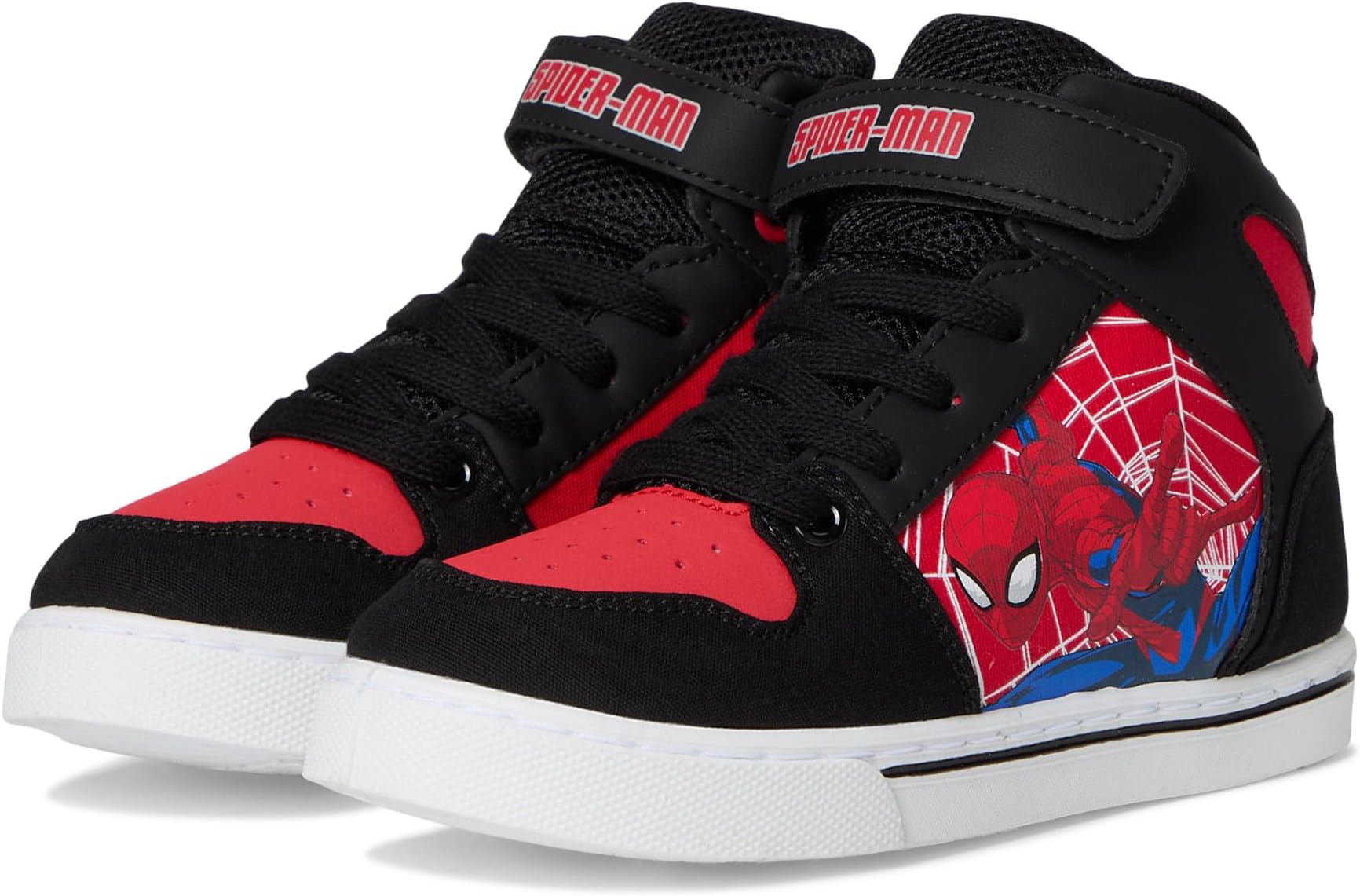 

Кроссовки Josmo Spiderman High Top Sneaker, Red/Black