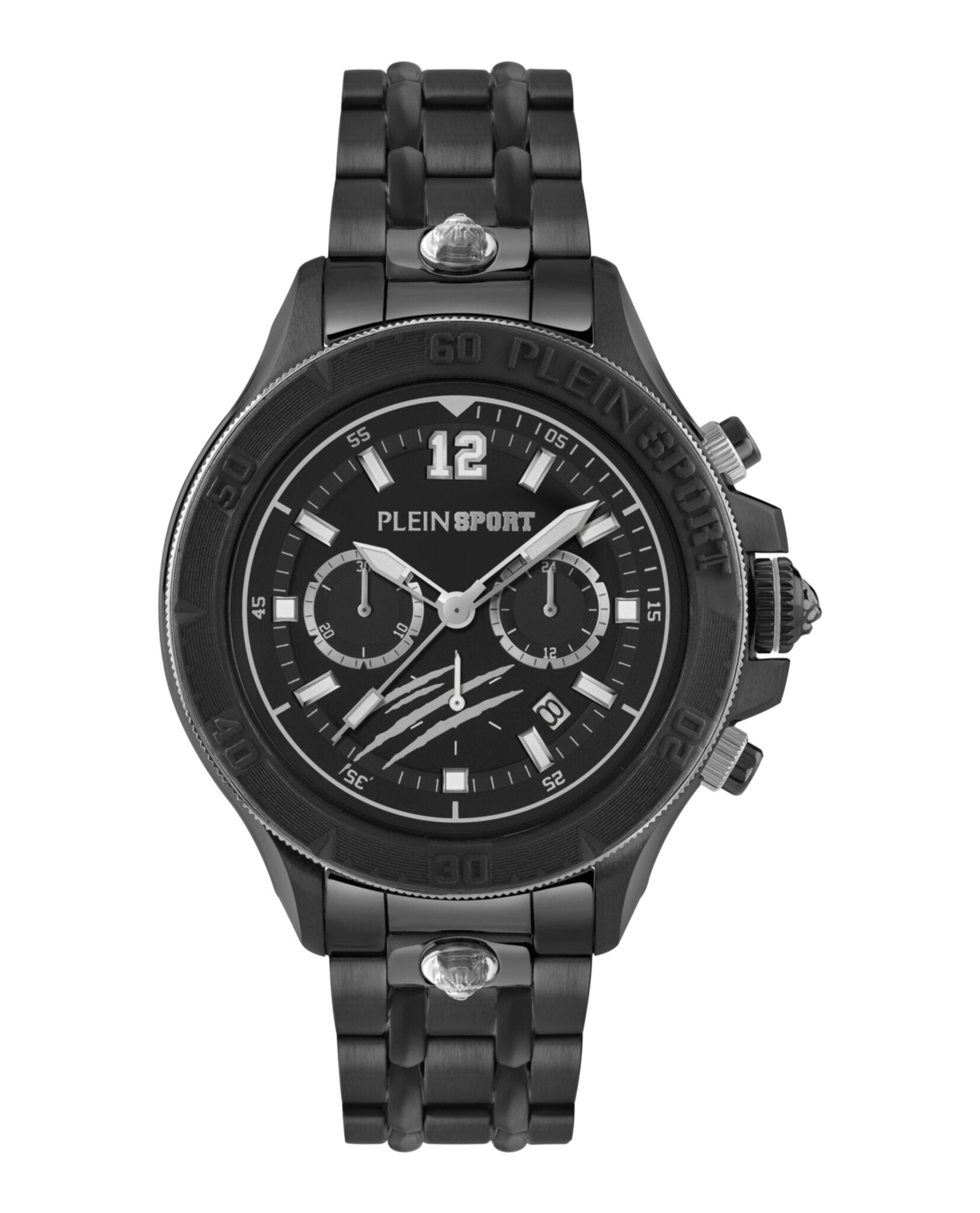 

Часы Warrior Tech PLEIN SPORT, черный/черный/черный
