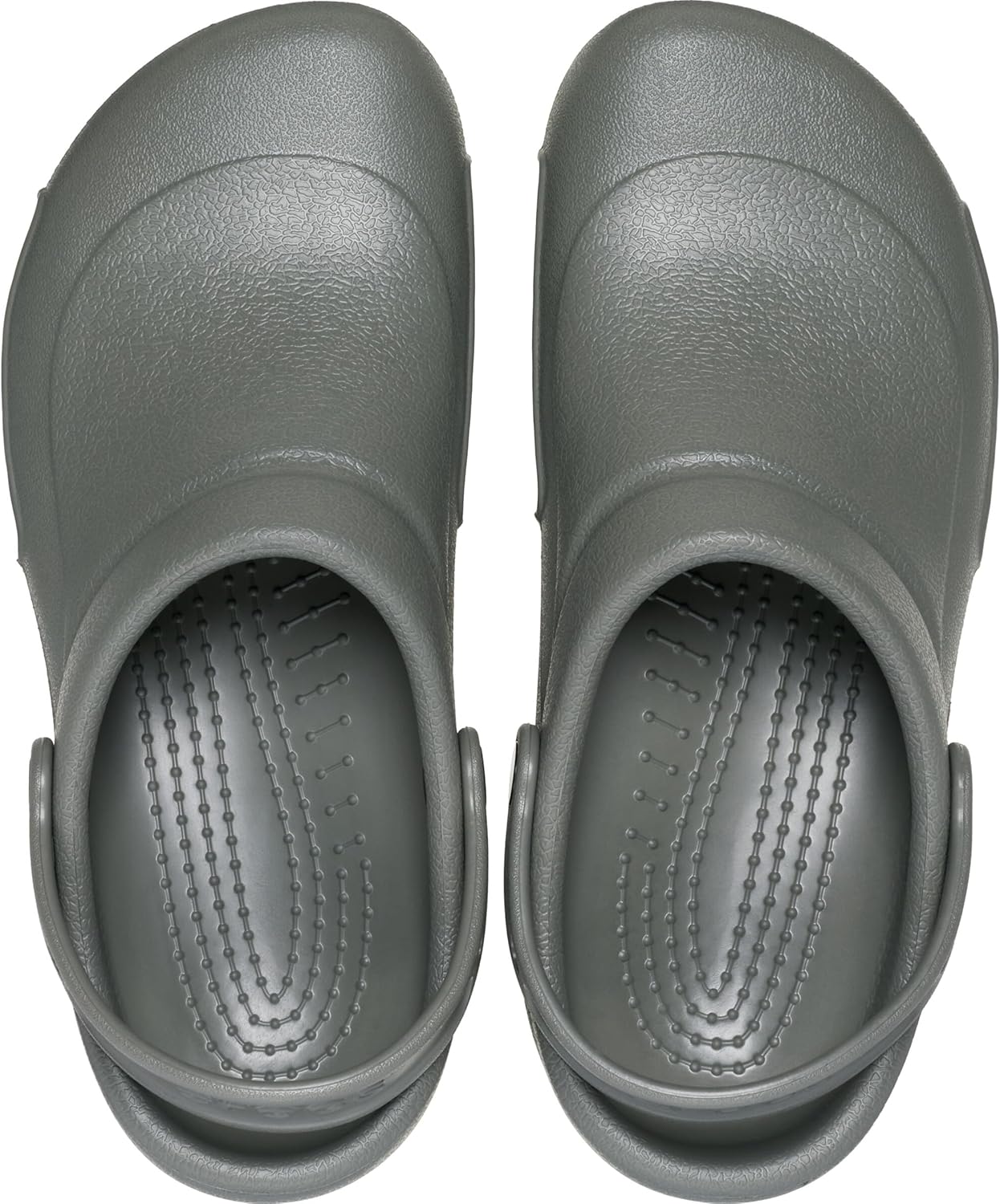 Сабо Унисекс Взрослые Сабо для работы Bistro, Нескользящая обувь Crocs, оливковый — фото 4