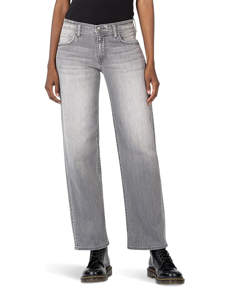 

Джинсы KUT from the Kloth Charlotte Mid Rise-Regular Hem, цвет Explained